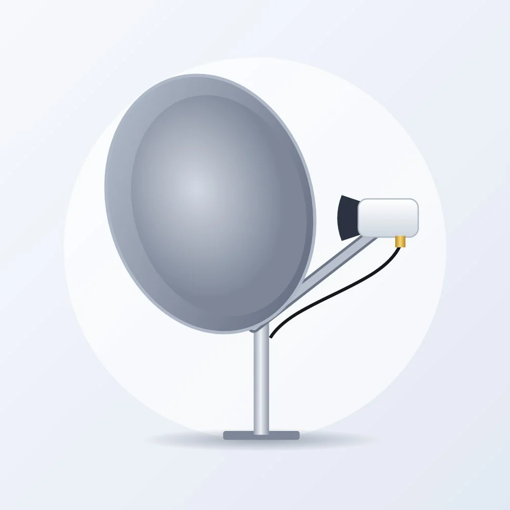 120 cm Steel Satellite Dish